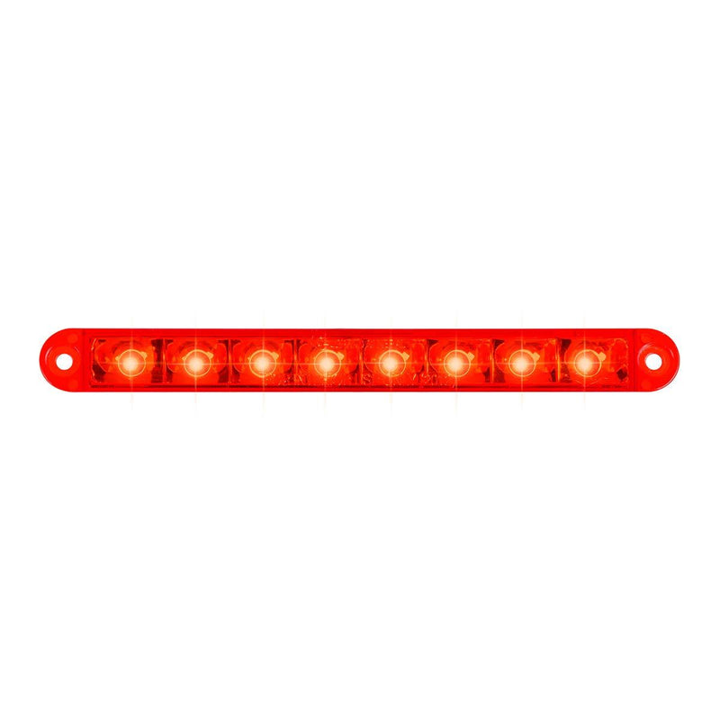  [AUSTRALIA] - GG Grand General 74762 Light Bar (6-1/2" Pearl Red 8LED, 3 Wires)
