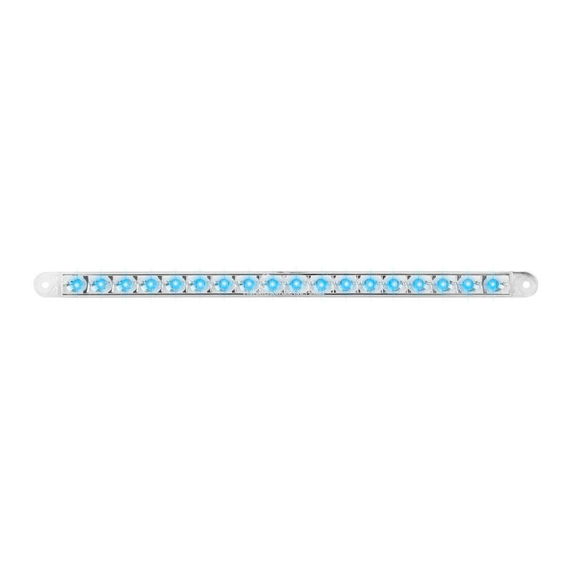  [AUSTRALIA] - GG Grand General 74786 Light Bar (12" Pearl Blue/Clear 18LED, 3 Wires)