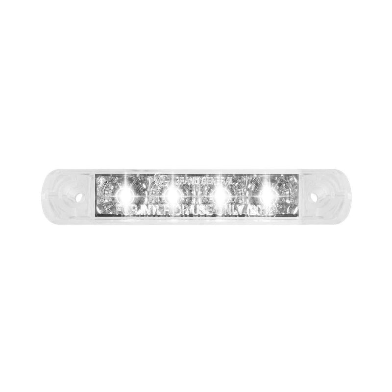  [AUSTRALIA] - GG Grand General 76084 Light Bar (4" Surface Mount White/Clear 4 LED, 3 Wires)