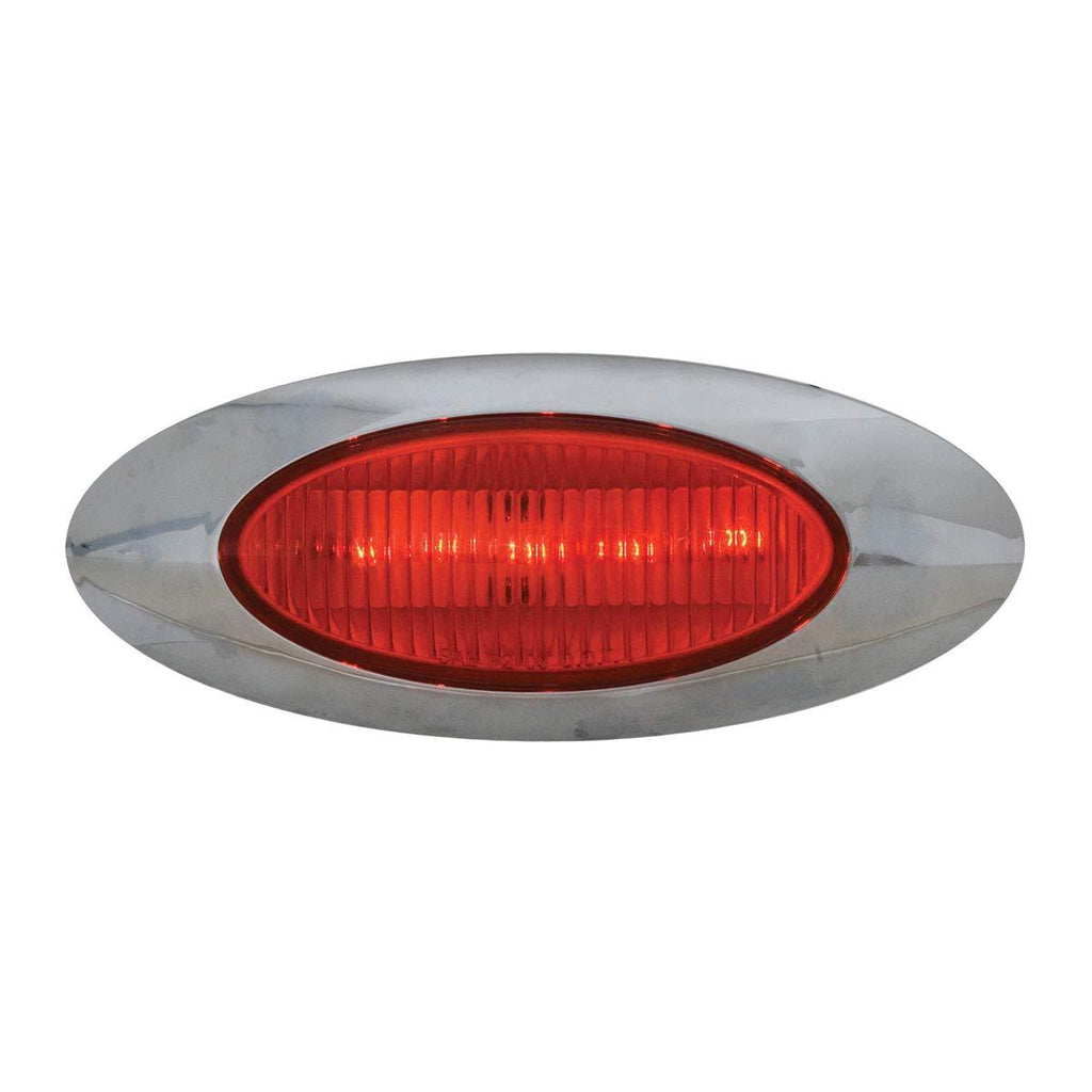  [AUSTRALIA] - GG Grand General 79465 Red Marker Light (Y2K Plug in with Clear Plastic Bezel) 5 Bulbs