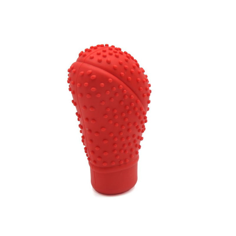  [AUSTRALIA] - uxcell Red Soft Silicone Manual Gear Shift Lever Knob Cover Replacement for Car Auto