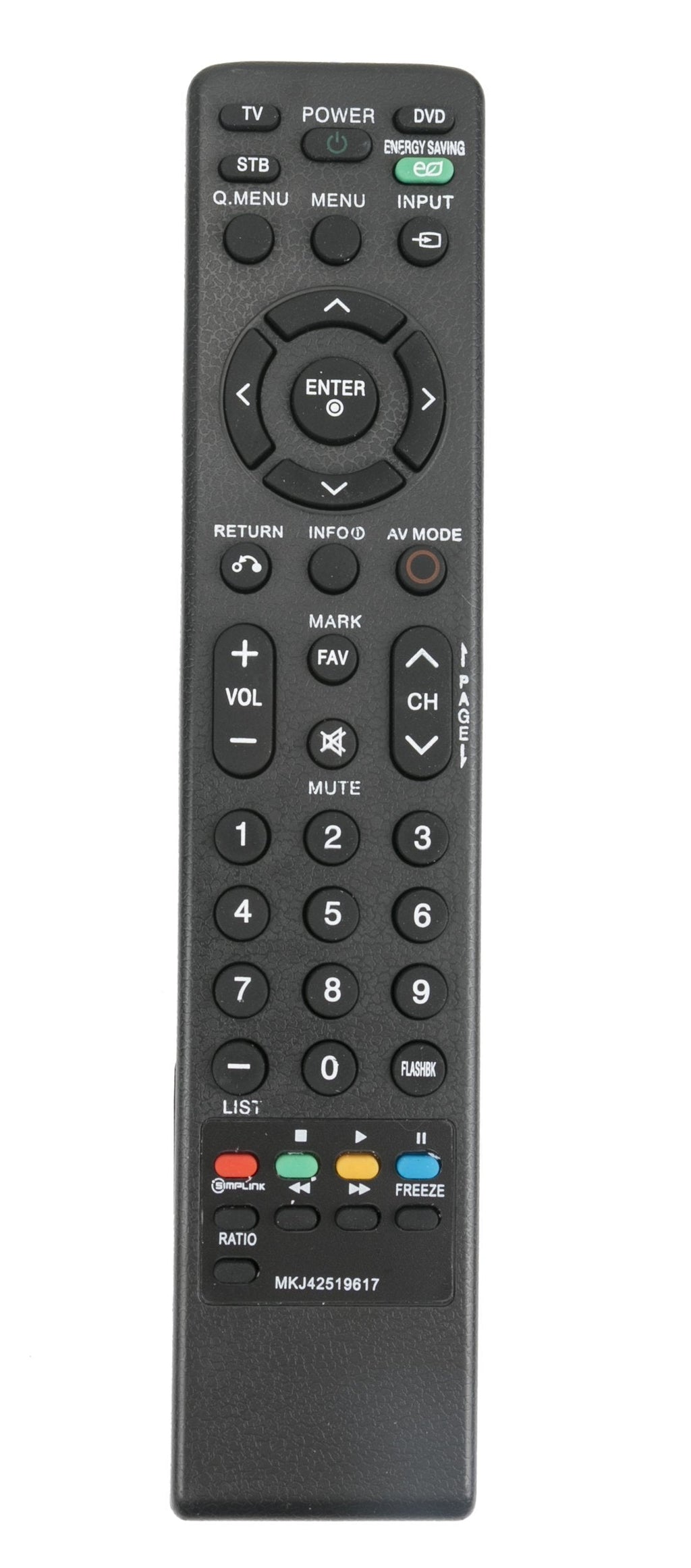 MKJ42519617 Replace Remote Control Suit for LG TV 42PQ10 42PQ12 42PQ20 42PQ30 42PQ60 50PQ10 50PQ12 50PQ20 50PQ30 50PQ30C 50PQ31 60PS10 60PS11 60PS11UA 60PS70 60PS80 - LeoForward Australia