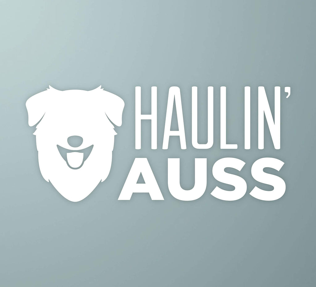  [AUSTRALIA] - MakeMarksGR Haulin' Auss | Australian Shepherd Dog Vinyl Decal