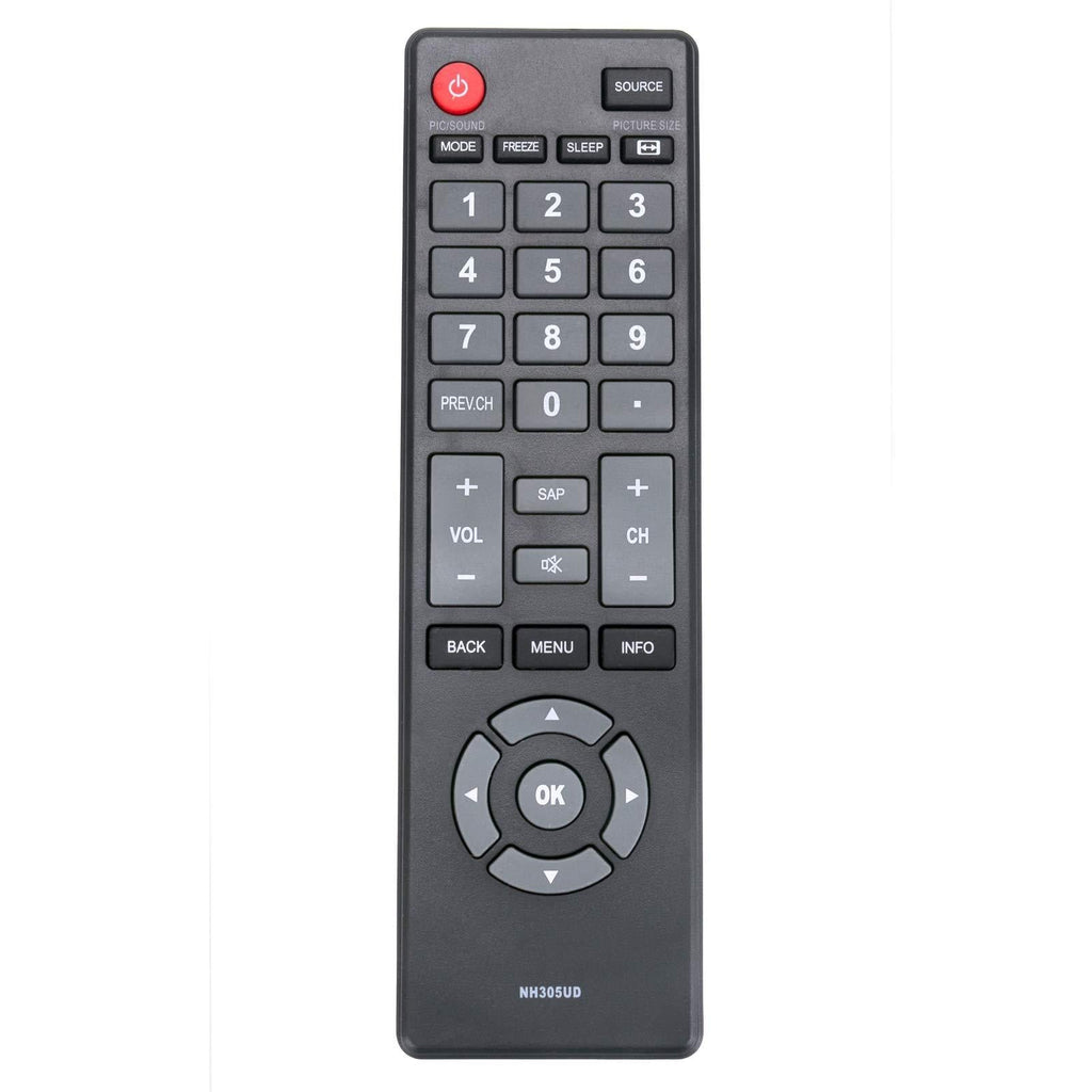 New NH305UD Remote Control Compatible with Emerson LCD TV HDTV LE240EM4 LE240EM4EN LE290EM4 LE290EM4F LE320EM4 LE391EM4 LF391EM4F LF402EM6 LF461EM4 LF501EM5 LF501EM5F LF501EM6F - LeoForward Australia