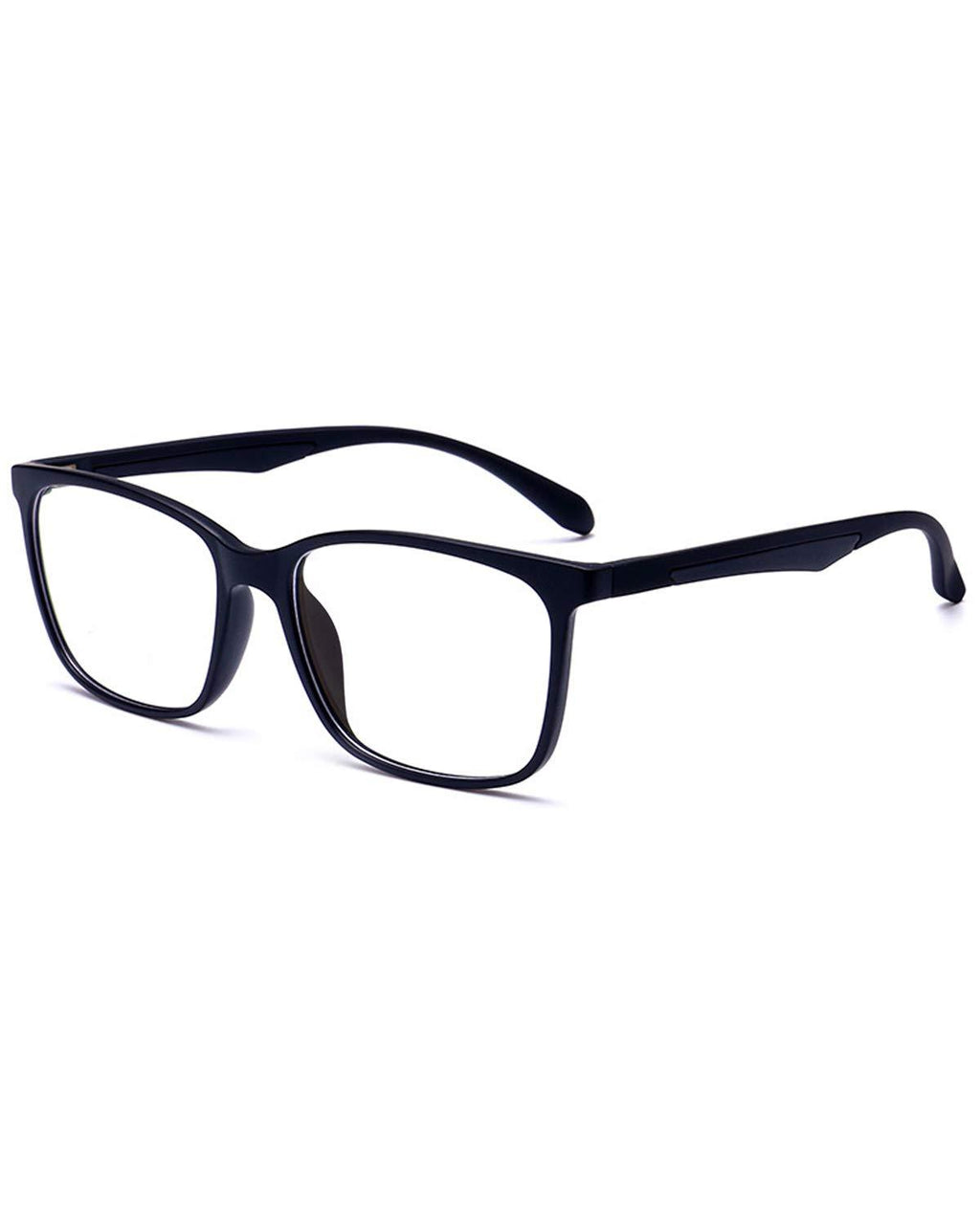  [AUSTRALIA] - ANRRI Blue Light Blocking Glasses Lightweight Eyeglasses Frame Filter Blue Ray Computer Game Glasses Classic Black