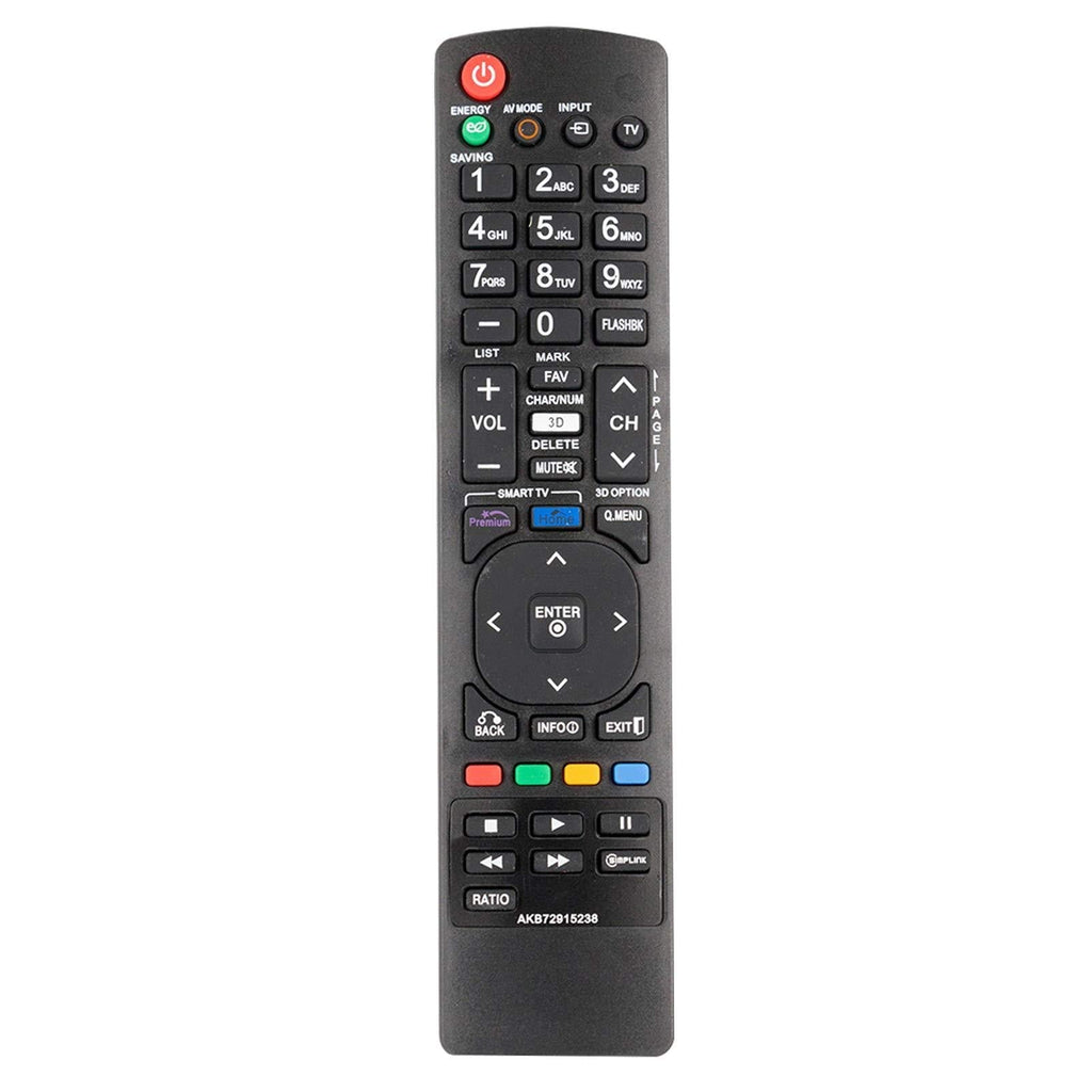 New AKB72915238 Replace Remote Control fit for LG LCD LED 3D Smart TV sub AKB72914041 AKB72914043 55LV3700 42LW5700 47LV3700 55LW5700 60PZ750 65LW6500 47LW6500 60PZ950U - LeoForward Australia