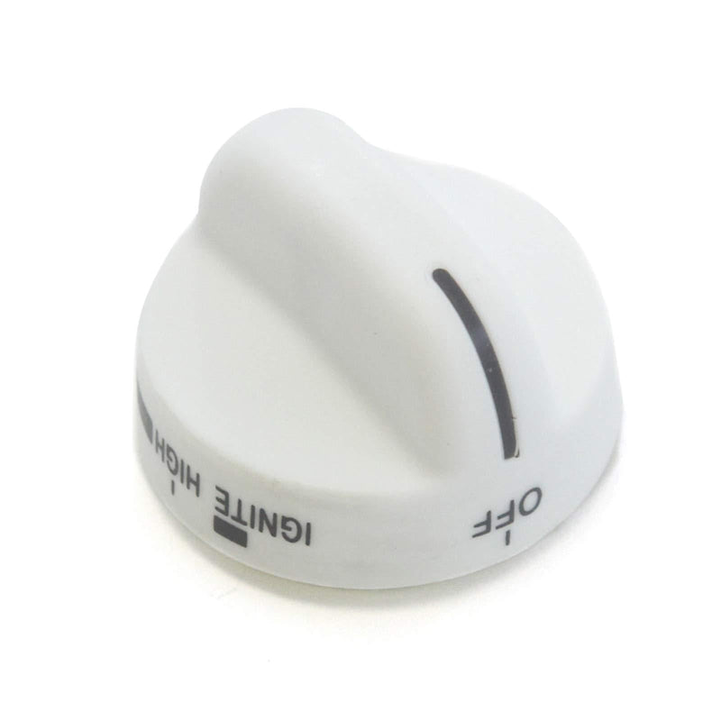 Red Hound Range Top Surface Burner Knob White Replaces 8273104 Compatible with Whirlpool Maytag Amana Roper Select Models as noted in the listing - LeoForward Australia