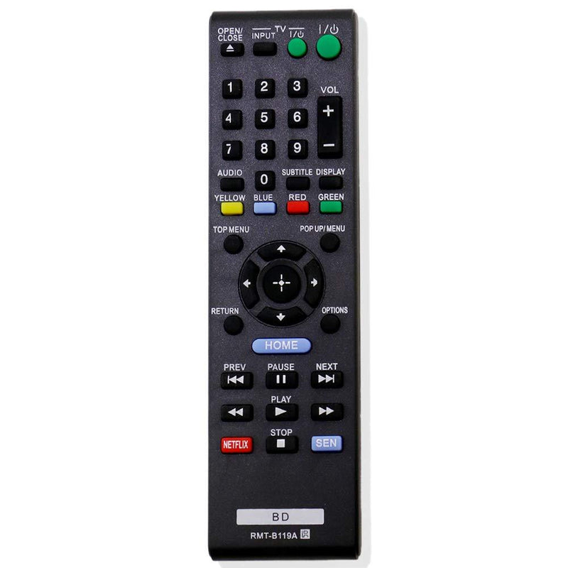 New Replaced Remote RMT-B119A fit for Sony BDP-BX110 BDP-BX310 BDP-BX510 BDP-BX59 BDP-S1100 BDP-S3100 BDP-S390 BDP-S5100 BDP-S590 BDPBX39 BDPBX59 BDPS390 BDPS390WM BDPS590 BLU-RAY DISC Player - LeoForward Australia