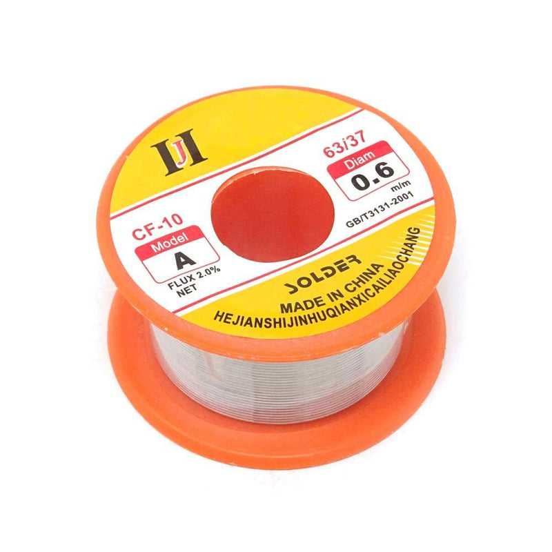  [AUSTRALIA] - yueton Tin Lead Rosin Core Solder 63/37 Active Solder Wire With Resin Core for Electrical Repair Soldering Purpose in 1.8 oz 0.6mm
