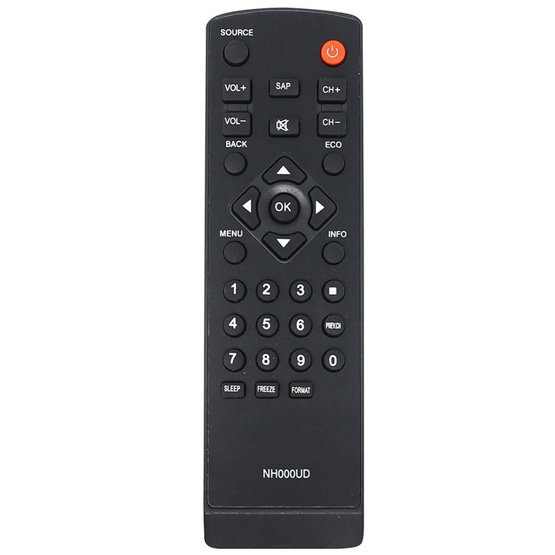 New Replaced Nh000UD Nh001UD Remote fit for Emerson Sylvania Lc260em2 Lc320em2 Rlc320em1 Lc220em1 Rlc220em1 Lc401em3f Lc320em3f Rlc370em2 Lc370em2 Rlc320em2f Rlc320em2 Lc401em2f Lc401em2 Lc320em2f - LeoForward Australia