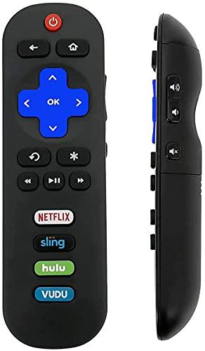 Replacement Remote fit for All TCL Roku TV with Netflix Sling Hulu Vudu Apps - LeoForward Australia