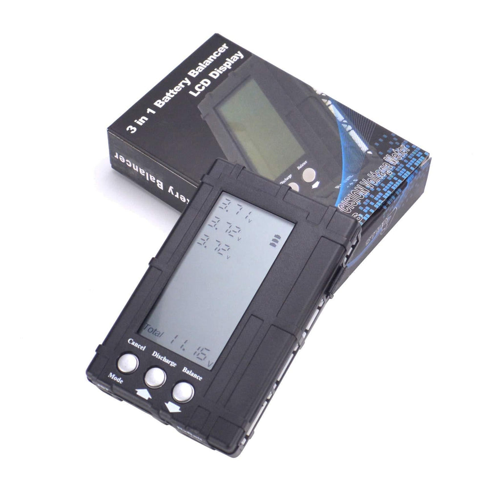 YoungRC RC 3in1 Digital Lipo Battery Capacity Checker Balance Discharger Servo Tester - LeoForward Australia