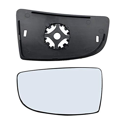  [AUSTRALIA] - Brand New Driver Left Side Mirror Replacement Lower Glass with Plate fit Ford Transit 150 250 350 from 2015-Onward Driver (LH) Side