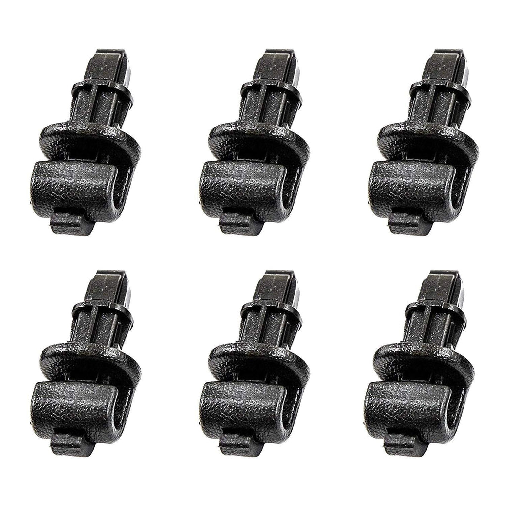  [AUSTRALIA] - Xislet Set of 6 Sunshade Hook Clips Replacement for Odyssey Compatible with 2005-2010 Odyssey Sliding Door Holder 83-715-SHJ-A21ZA, 83715-SHJ-A21ZA