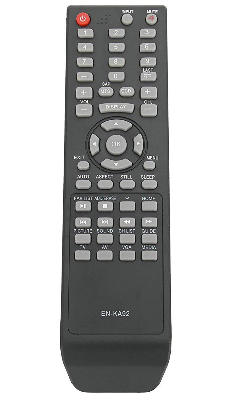 ALLIMITY EN-KA92 Replaced Remote Control Fit for HISENSE LED HDTV 32D37 32H3B1 32H3B2 32H3C 32H3E 32H5FC 32H320D/H3D 32H320DH3D 40H3B 40H3E 40H3EC 43H320D/H3D 43H320DH3D - LeoForward Australia