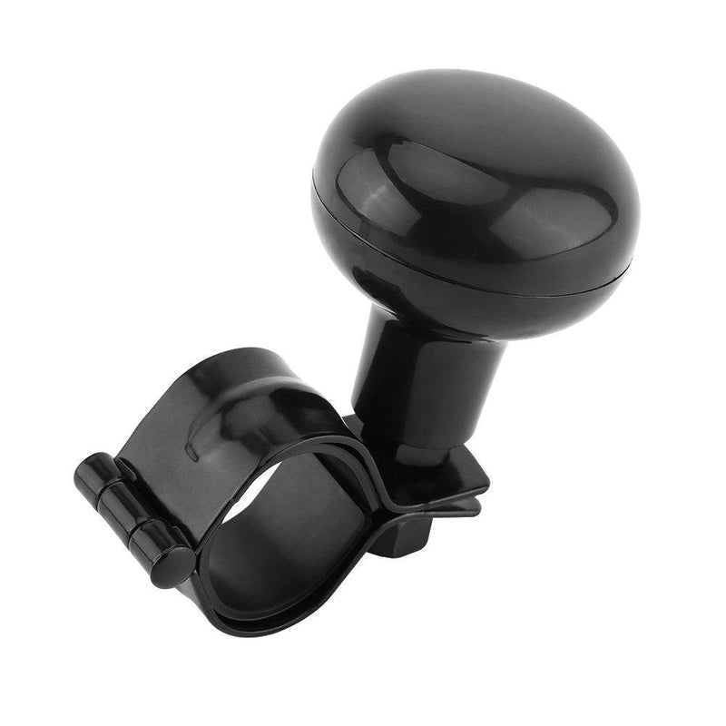  [AUSTRALIA] - Steering Wheel Knob Vehicle Steering knob, Universal Car Steering Ball Heavy Duty Steering Handle Ball Black