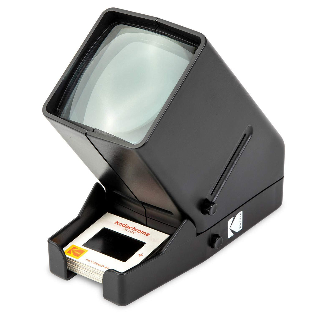 KODAK 35mm Slide and Film Viewer - Battery Operation, 3X Magnification, LED Lighted Viewing – for 35mm Slides & Film Negatives - LeoForward Australia
