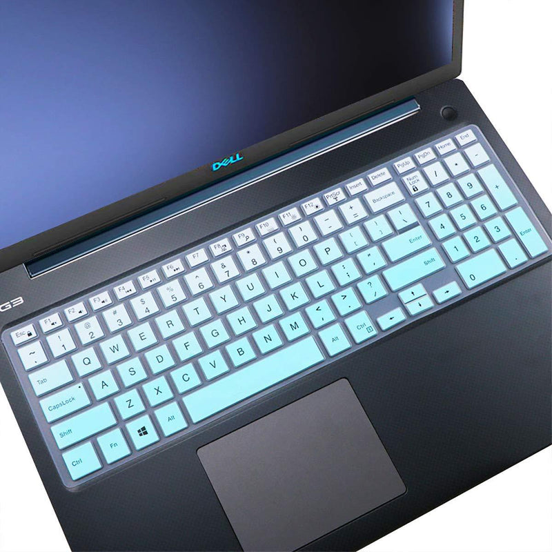  [AUSTRALIA] - Keyboard Cover fit Dell Inspiron 15 3000 5000 Series/Dell G3 15 17 Series/Dell Inspiron G7 7786 7790 /Dell Inspiron 3583 3593 3558 3580 5570 5558 5559 7559 7567 Accessories Keyboard Cover-MG MintGreen