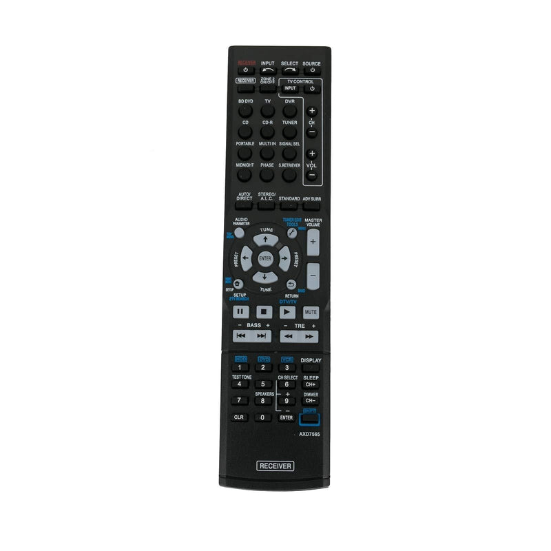 New AXD7565 Replaced Remote Control Fit for Pioneer Home Theater Audio Video Receiver System VSX-324-K VSX-828-S VSX-819H - LeoForward Australia