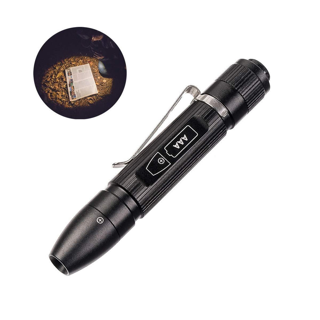 Weltool M6-Mini LED Cap Flashlight Ultra-Compact, 3000K Warm White EDC Pocket Light with Clip No-Glare Even beam- High Color Rendering of 85% - Perfect Pen Light - for Inspection Reading by AAA cell M6 Mini - LeoForward Australia