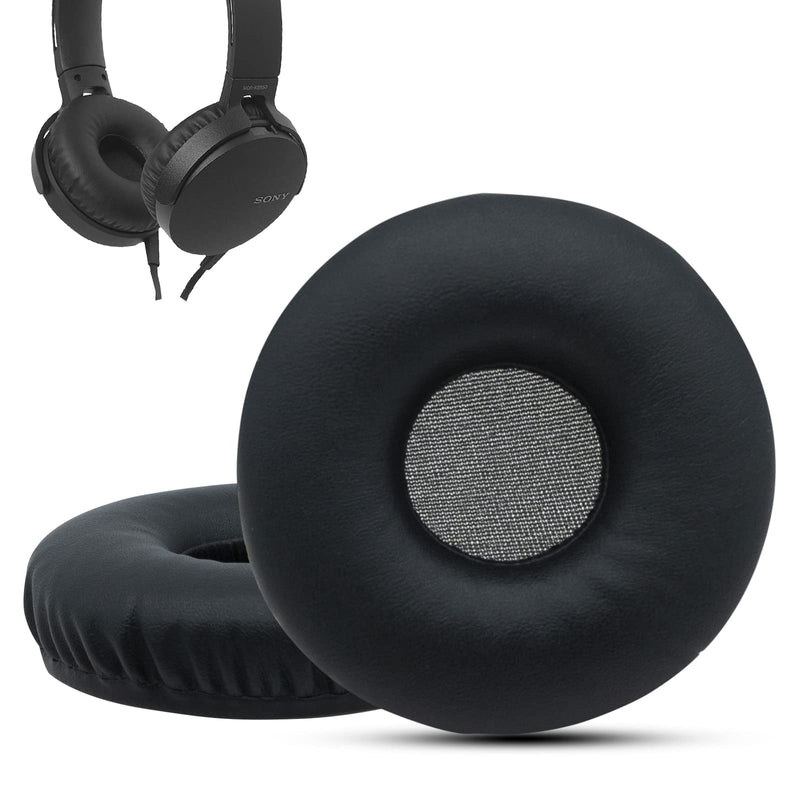  [AUSTRALIA] - Replacement Ear Pads for Sony MDR-XB550AP MDR-XB450AP MDR-XB450 Extra Bass On-Ear Headphones, Memory Foam Soft Leather Replacement Ear Cushions by Krone Kalpasmos