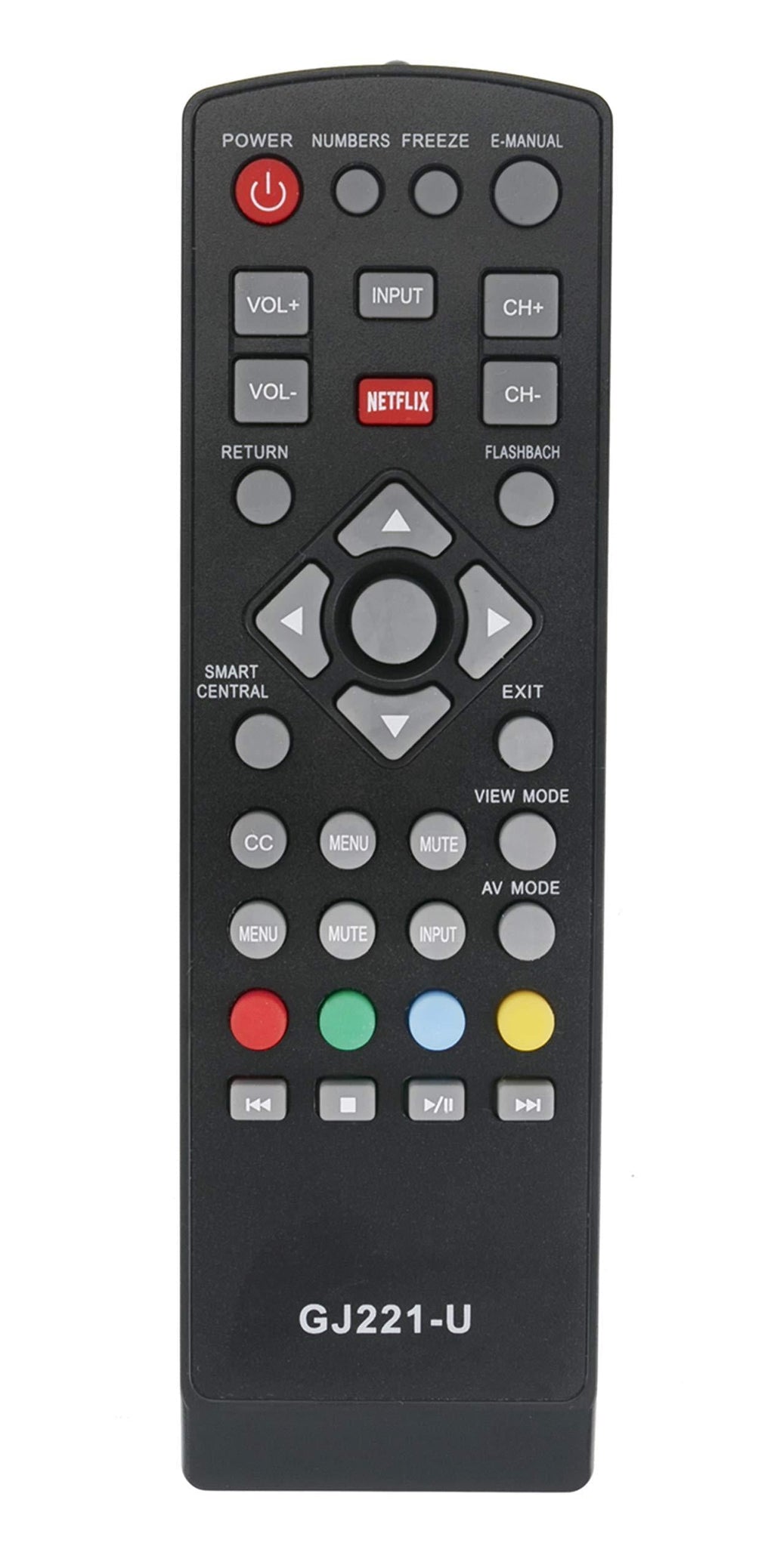 New GJ221-U Replaced Remote fit for Sharp Smart TV LC-43UB30U LC43UB30U LC-50UB30U LC50UB30U LC-55UB30U LC55UB30U LC-65UB30U LC65UB30U - LeoForward Australia