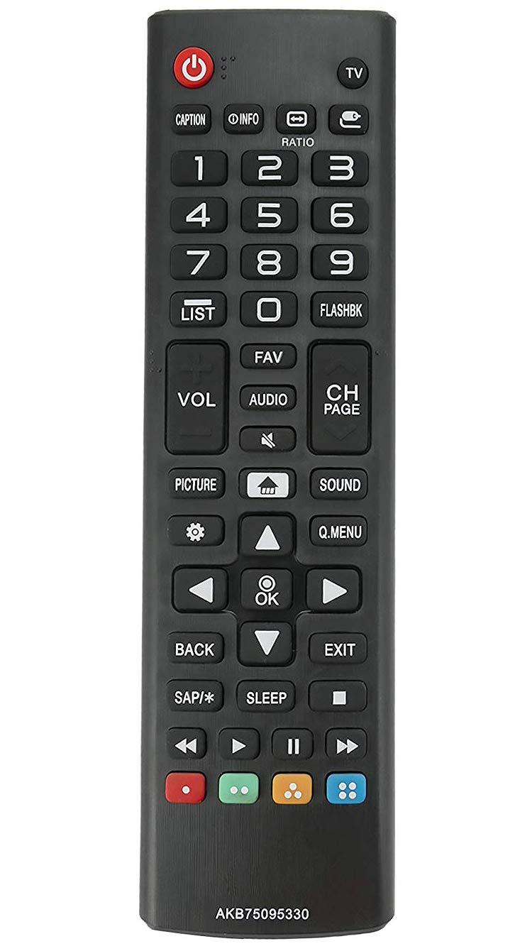 ALLIMITY AKB75095330 Replaced Remote Control Fit for LG Smart LED HDTV 28LJ400B 28LJ400B-PU 28LJ430B-PU 28MT42DF 28MT42DF-PU 32LJ500B 32LJ500-UB 43LJ5000 43LJ500M 43LJ500M-UB 43LJ5000-UB - LeoForward Australia