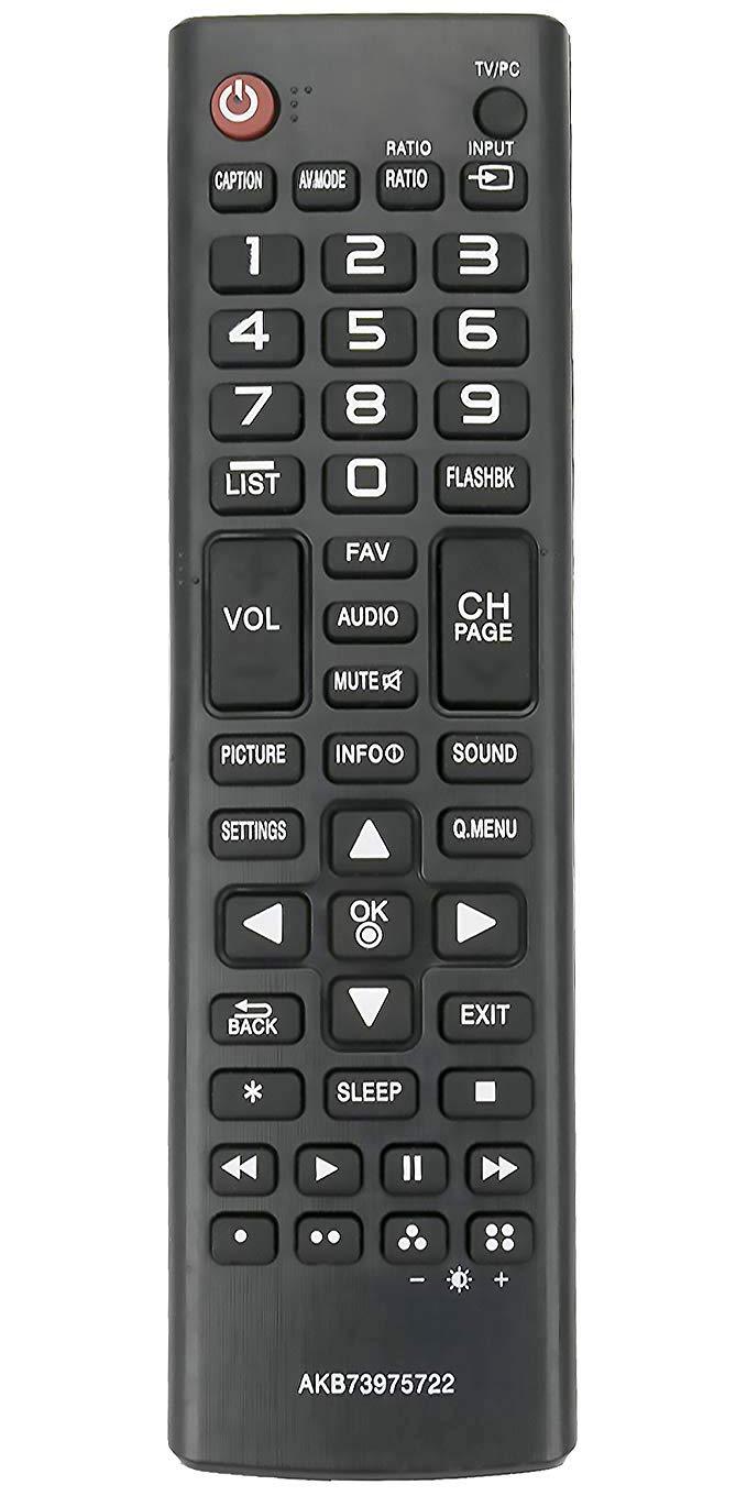 ALLIMITY AKB73975722 Replaced Remote Control Fit for LG LED HDTV 22LB4510 22LF4520 22LH4530 22LJ4540 24LB4510 24LB451B 24LF452B 24LH4530 24LJ4540 28LF4520 28lh4530 29LB4505 29LB4510 - LeoForward Australia