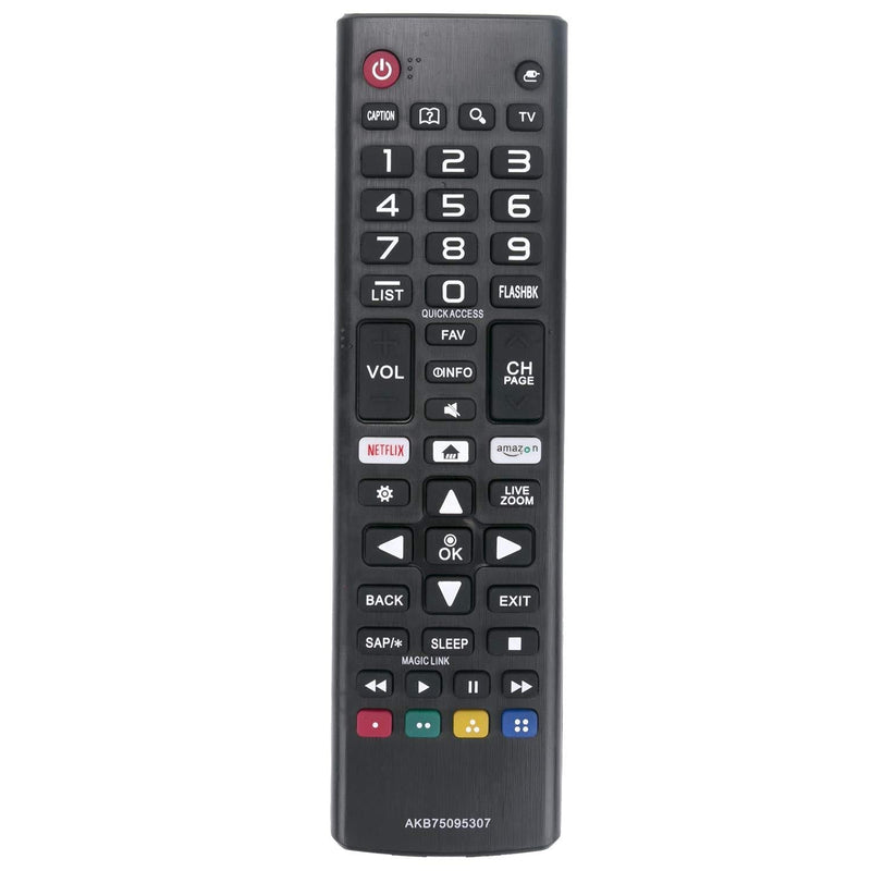 AULCMEET AKB75095307 Replaced Remote Control Compatible with LG TV LJ UJ Series 32LJ550B 43LJ5500 49LJ550M 49LJ5500 49LJ5550 43UJ6200 43UJ6350 49UJ6300 49UJ6350 55UJ6200 55UJ6580 60UJ6300 60UJ6540 65U - LeoForward Australia
