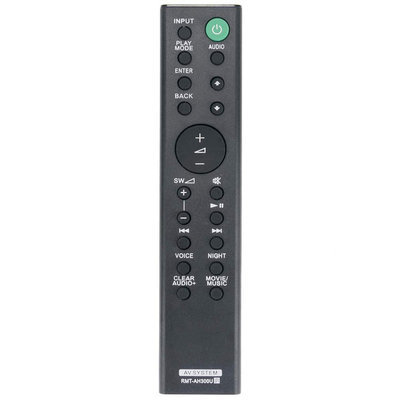 RMT-AH300U Replace Remote Control Applicable for Sony Sound Bar HT-CT290 HT-CT291 HTCT290 HTCT291 SA-CT290 SA-CT291 - LeoForward Australia