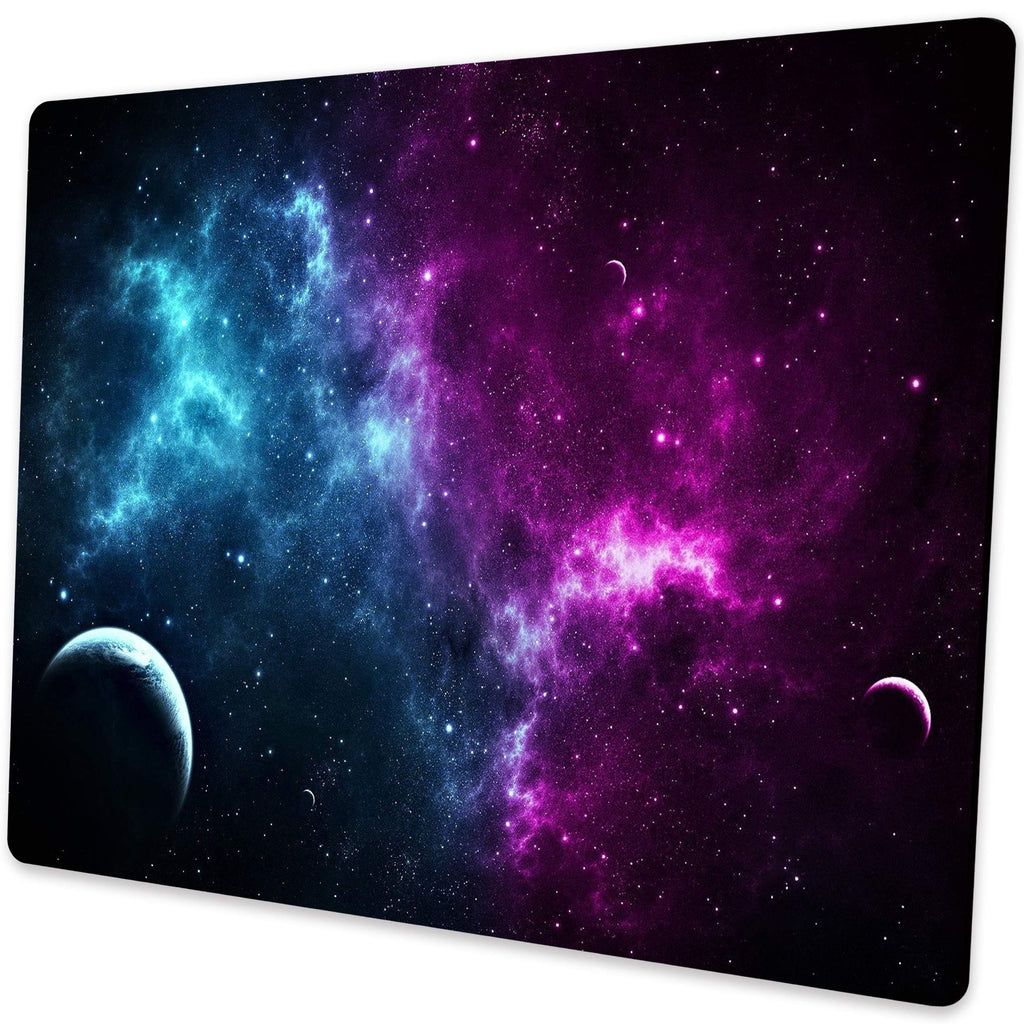 Shalysong Mouse pad Small Computer Mouse pad with Personalized Galaxy Design Office Non-Slip Rubber Mousepad - LeoForward Australia