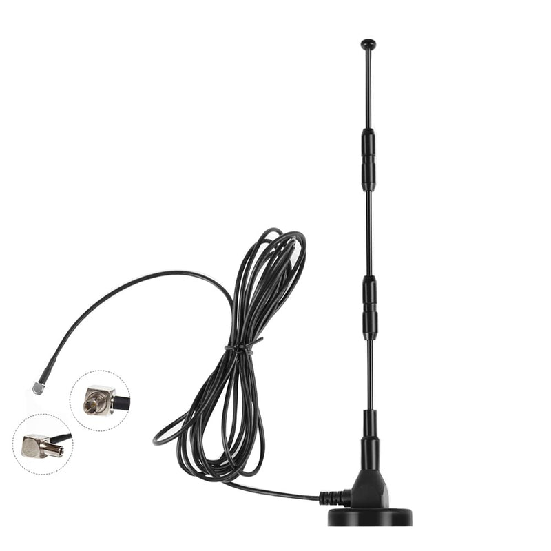  [AUSTRALIA] - TS9 Antenna 4G LTE GSM GPRS 3G 2.4GHZ WCDMA Antenna 20DBi High Gain Omni Directional Antenna with Magnetic Stand Base 9.8ft RG174 Extension Cable for WiFi Router Mobile Broadband Outdoor Signal Boost