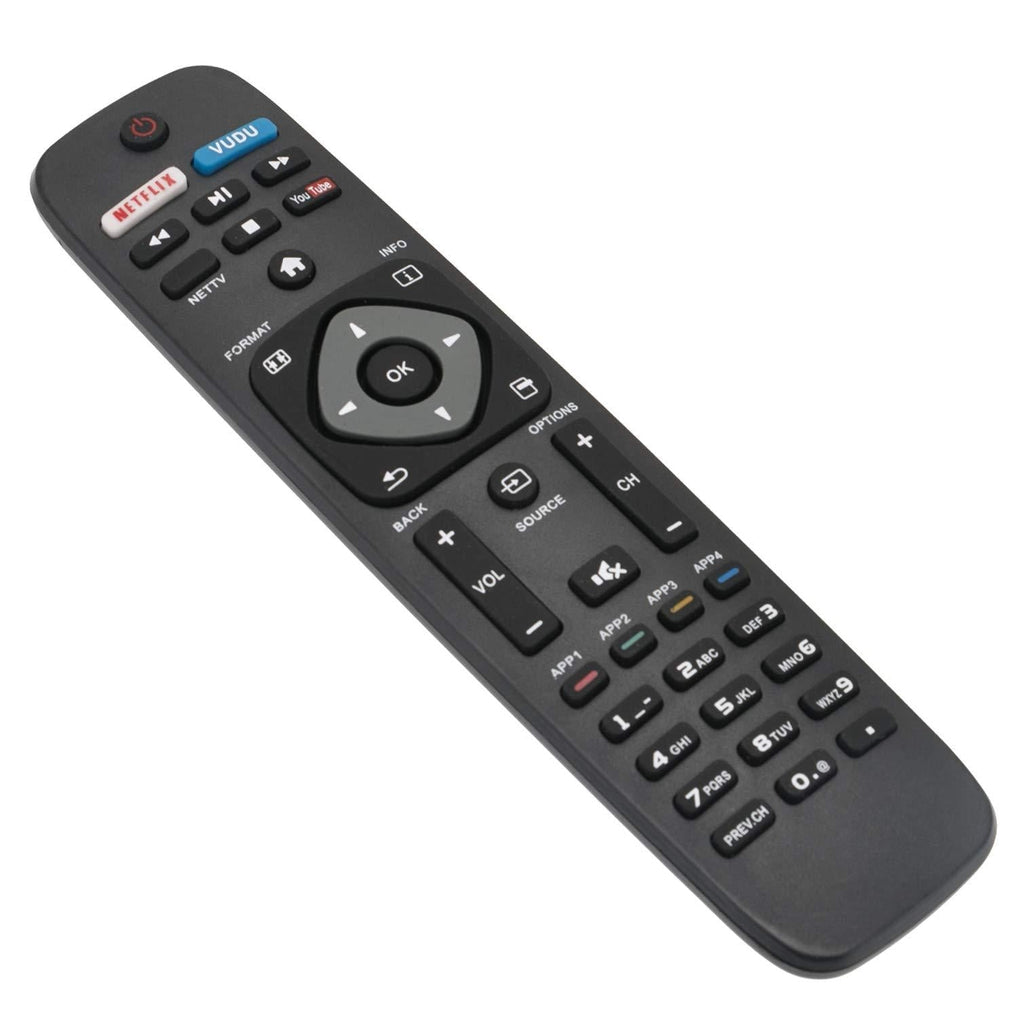 AIDITIYMI NH500UP Replace Remote Control fit for Philips TV HDTV 50PFL5601/F7 65PFL5602/F7 55PFL5602/F7 50PFL5602/F7 43PFL5602/F7 32PFL4902/F7 40PFL4901/F7 43PFL4901/F7 URMT41JHG006 50PFL4901/F7 - LeoForward Australia