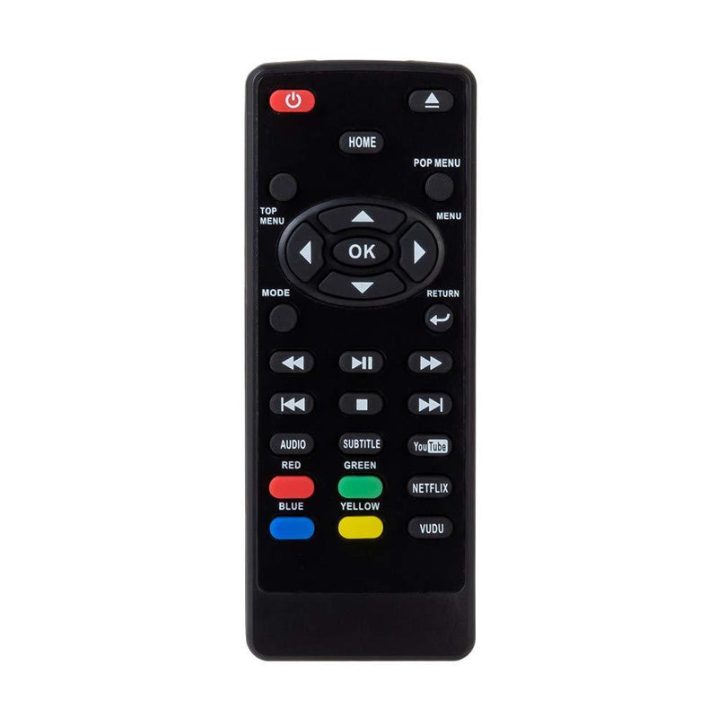 Remote Control NC453UL for Sanyo FWBP706FA FWBP706FC FWBP706F Remote with Netflix Vudu YouTube Shortcut Keys ( with Coin Battery ) - LeoForward Australia