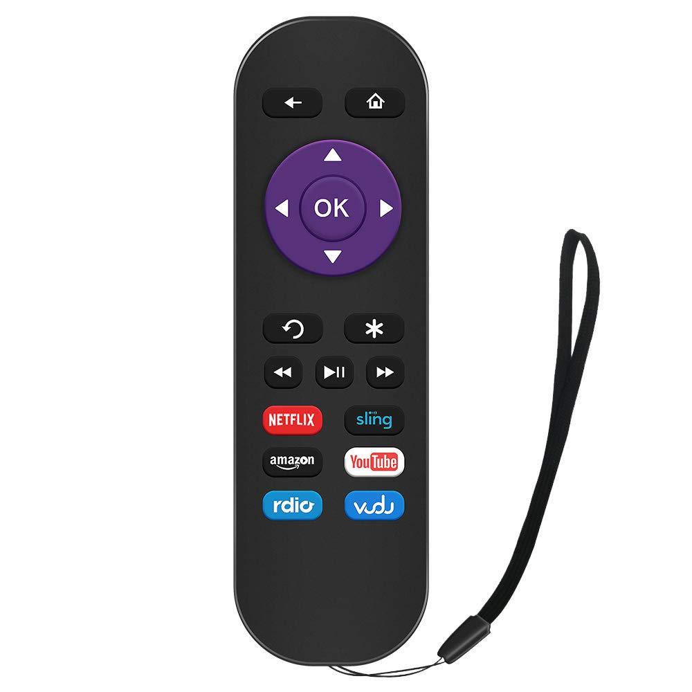 Gvirtue Remote Replacement Control for Roku Box Model: Roku 1, Roku 2(HD, XD, XS), Roku 3, Roku LT, HD, XD, XDS, Roku N1, Roku Express, Roku Express+ - LeoForward Australia