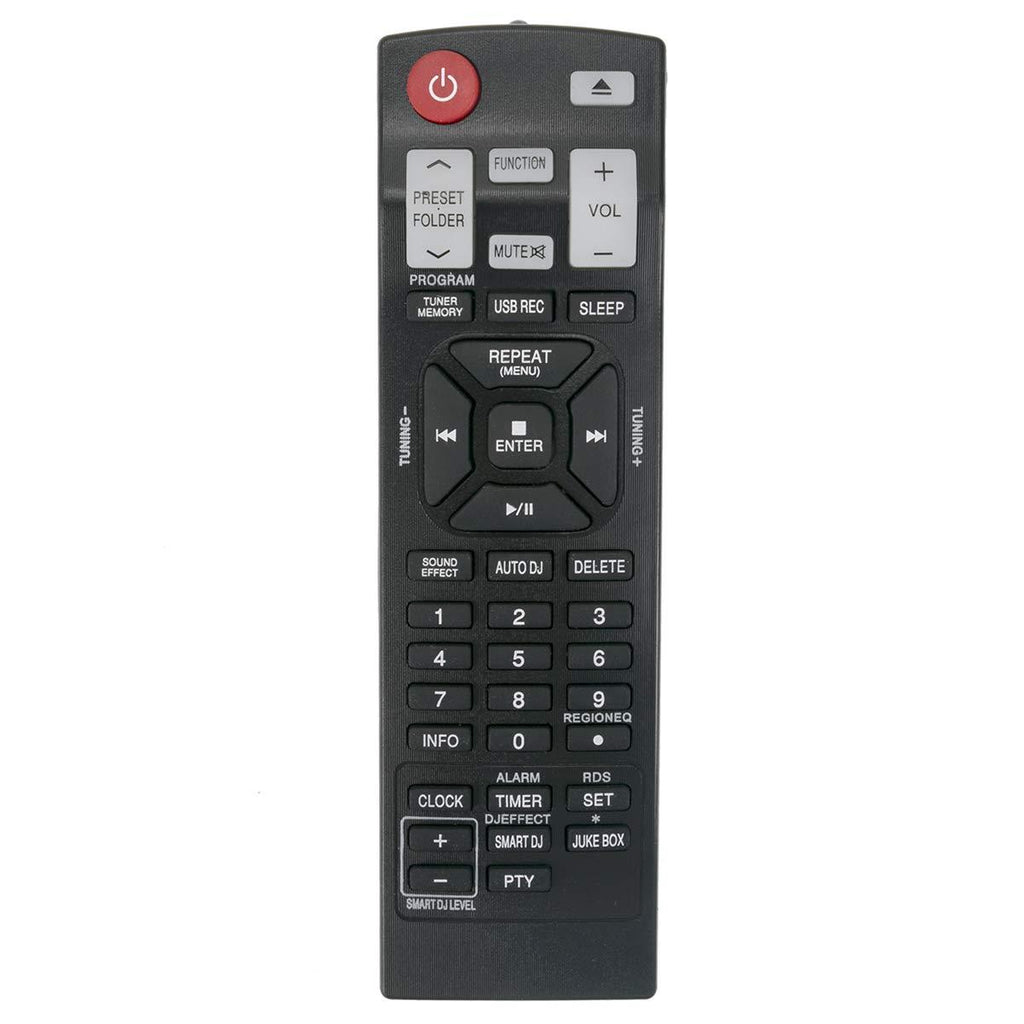 Replacement Remote Applicable for LG Hi-Fi System CM9940 CM9740 CMS9940F/W CM9740 CMS9740F CM9940FB CM8440 CM8440FB CMS8440F CMS8440W CM8340 OM5541 OM5542 OM5541FB OM5540 CM9950 CMS9950F OM7550 OM7550 - LeoForward Australia