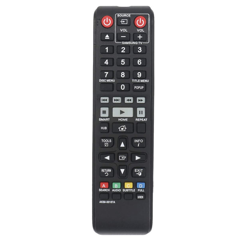 AK59-00167A Replace Remote Applicable for Samsung Blu-ray Disc Player BD-J6300 BD-J6300/ZA BD-JM63 BD-JM63C BD-F7500 BD-F7500/ZA BD-F6500 BD-F6700 BD-J7500 BD-J7500/ZA BD-H6500 BD-H6500/ZA - LeoForward Australia