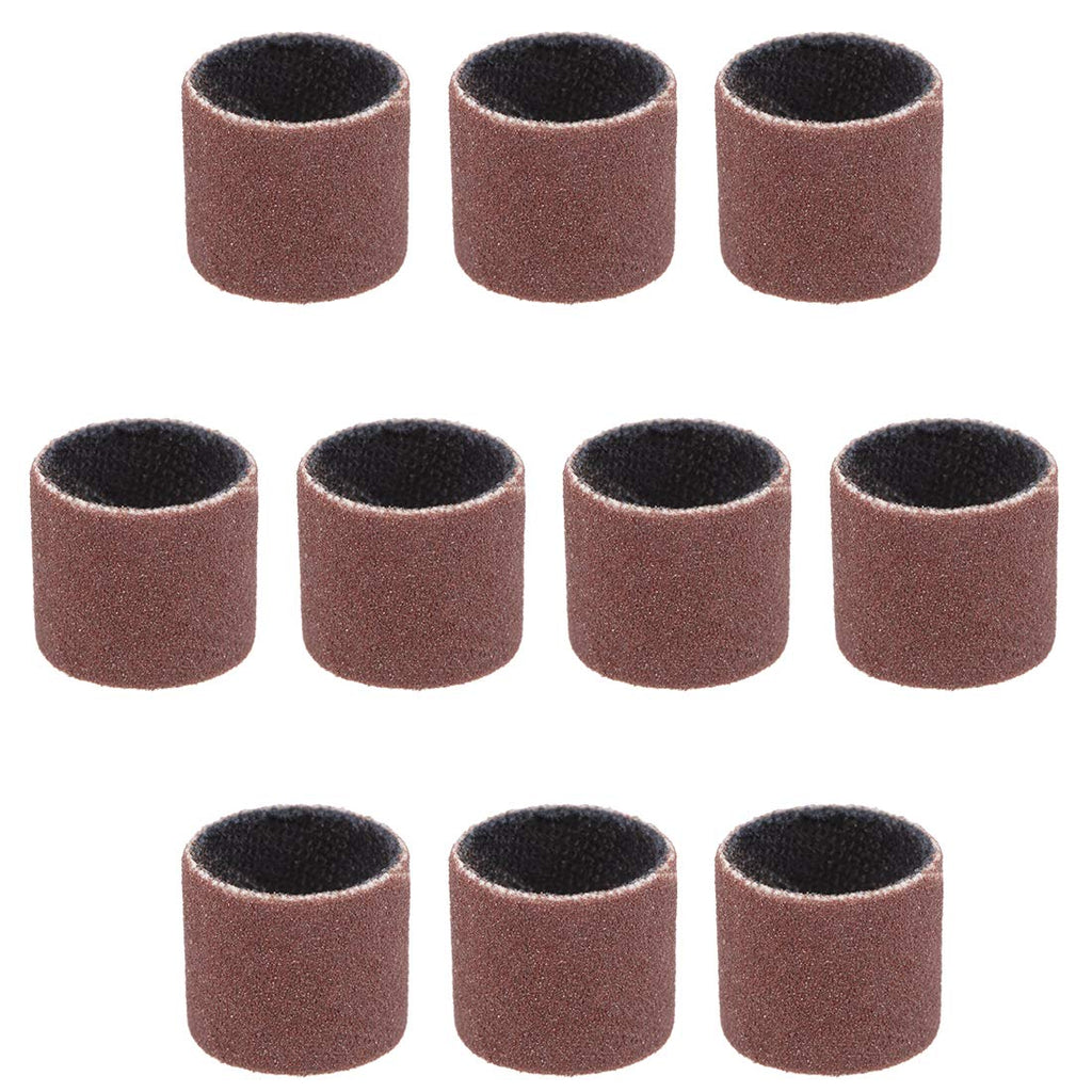  [AUSTRALIA] - uxcell 1/2 Inch x 1/2 Inch Sanding Sleeves 240 Grits Sandpapers Band Drums 10 Pcs