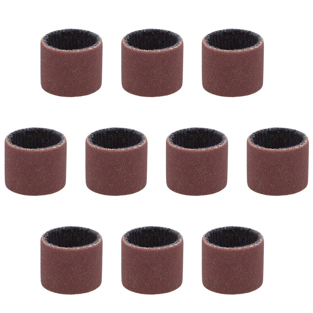  [AUSTRALIA] - uxcell 1/2 Inch x 1/2 Inch Sanding Sleeves 600 Grits Sandpapers Band Drums 10 Pcs