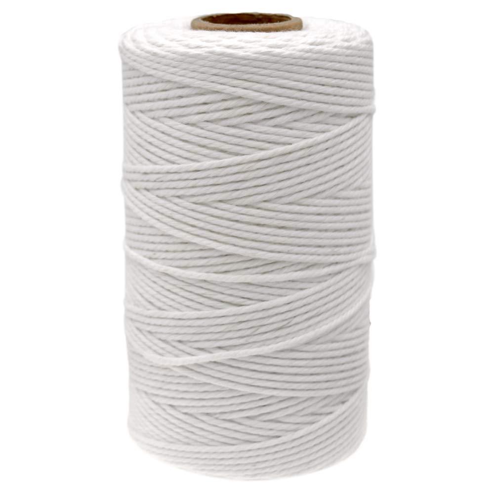  [AUSTRALIA] - White String,100M/328 Feet Cotton String Bakers Twines,Kitchen Cooking String,Heavy Duty Packing String for DIY Crafts and Gift Wrapping 1