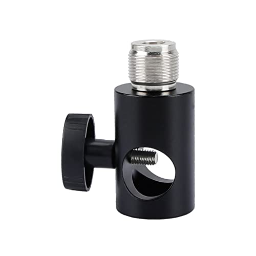  [AUSTRALIA] - CAMVATE Light Pole Connector With 5/8"-27 Male Screw for Microphone Stand