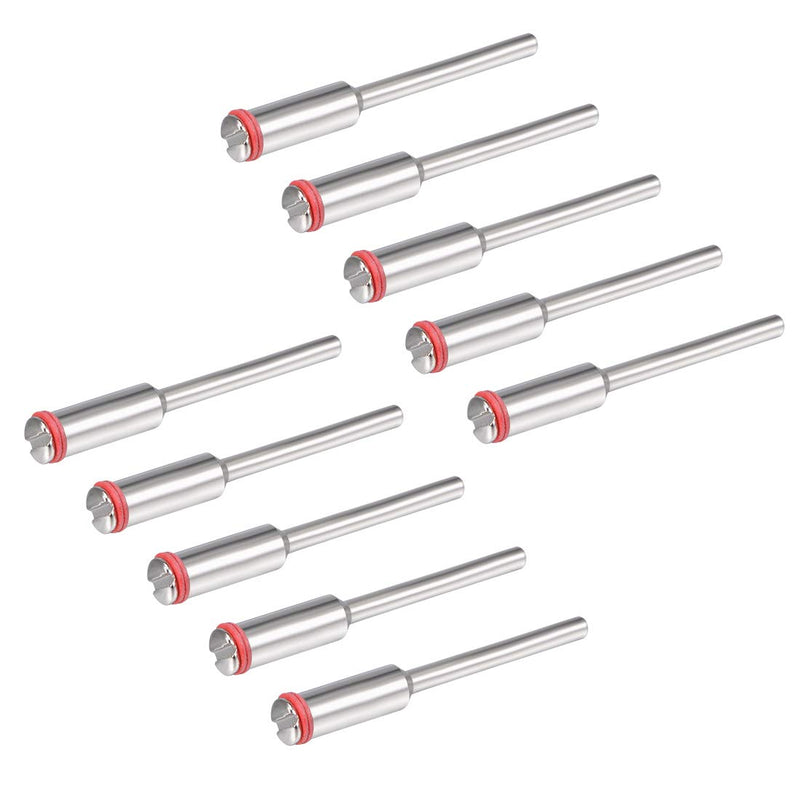  [AUSTRALIA] - uxcell 2mm Cut-off Wheel Screw Mandrels 2.35mm Shank Dia Cutting Disc Holder for Compatible Rotary Tools 10 Pcs