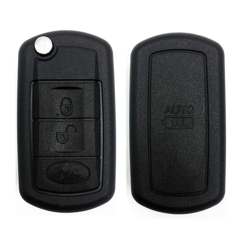  [AUSTRALIA] - Ezzy Auto 3 Buttons Flip Key Shell Case Fob fit for LAND ROVER Range Rover Sport LR3 Discovery Keyless Remote Entry