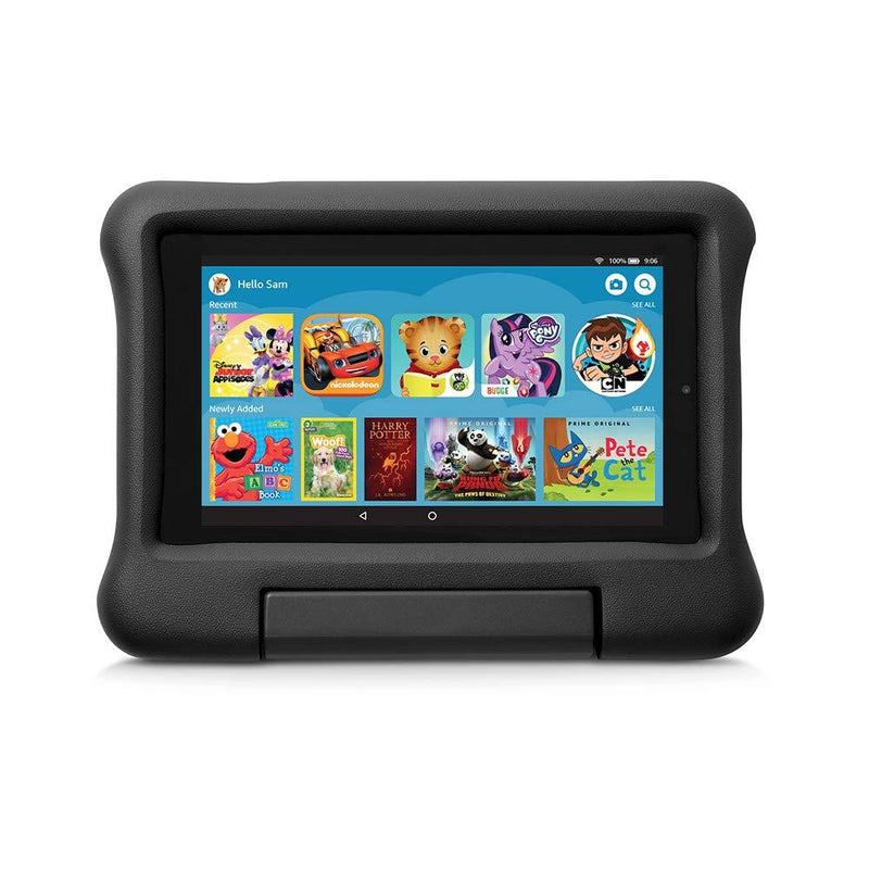  [AUSTRALIA] - Kid-Proof Case for Fire 7 Tablet (Compatible with 9th Generation Tablet, 2019 Release), Black