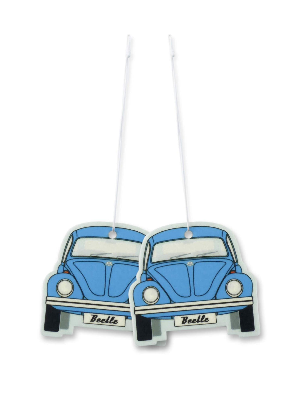 BRISA VW Collection - Volkswagen Scented Car Air Freshener Fragrance Deodorizer for Car/Auto or Home with Volkswagen Beetle/Bug Front Design (Fresh/Blue/2-pc Set) - LeoForward Australia