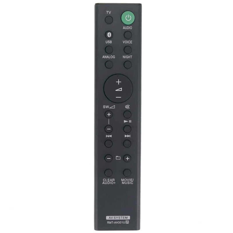 RMT-AH301U Soundbar Replacement Remote Control Applicable for Sony HT-MT300 HT-MT301 HT-MT300/B HT-MT300/W HTMT300 HTMT301 Sound Bar - LeoForward Australia