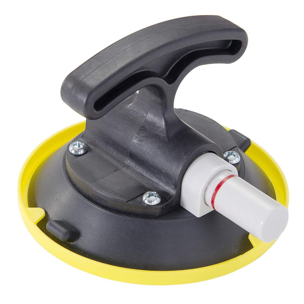  [AUSTRALIA] - IMT 4.5" Suction Cup Pump Active, T-Handle Vacuum Lifter with Concave Plate for Flat/Curved Surface 4.5"