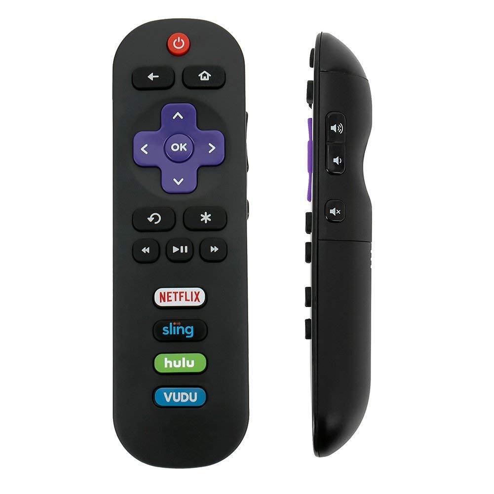 RC280 Remote Compatible with TCL Roku TV with Netflix Sling Hulu Vudu Key 55UP120 32S4610R 50FS3750 32FS3700 32FS4610R 32S800 32S850 32S3850 48FS3700 55FS3700 65S405 43S405 49S405 40S3800 - LeoForward Australia