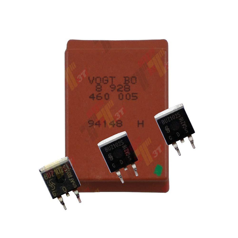 3532076 VOGT High Voltage Bosch Transformer with MOSFETS IC for Mercedes Benz S Class W220 W215 R230 Instrument Cluster Back Lighting Repair Kit - LeoForward Australia