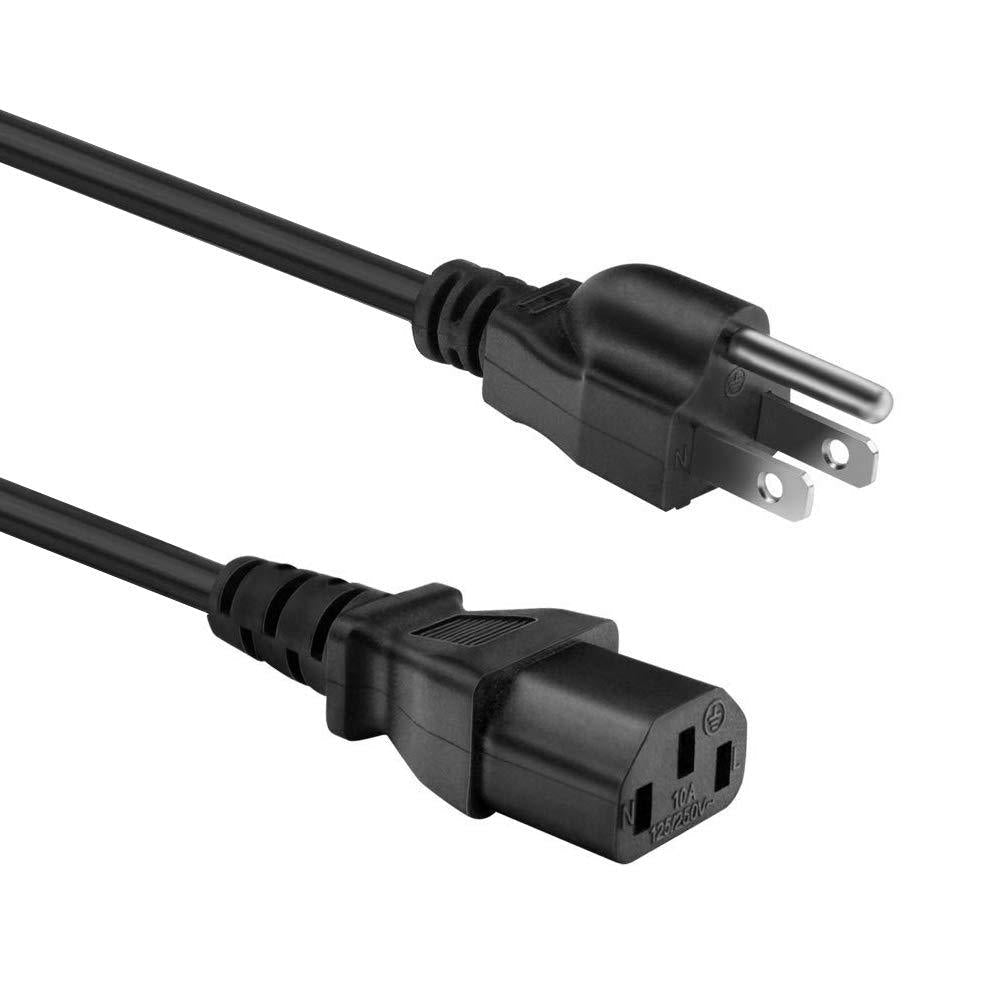  [AUSTRALIA] - [UL Listed] NAHAO 6 Ft 18 AWG 3 Prong AC Wall Power Cord Cable Compatible with Epson BenQ Optoma EPSON Infocus NEC Dell Sony Eiki ViewSonic Projector (NEMA 5-15P to IEC320C13)